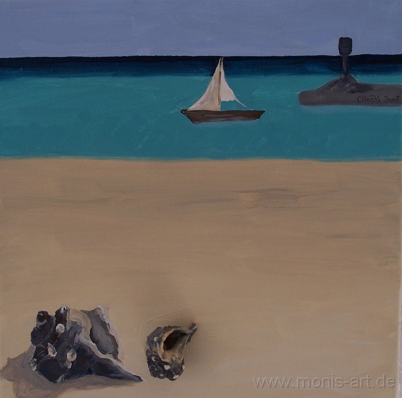 Leucate.JPG - Leucate (2008) - Acryl auf Leinwand  (30 x 30)