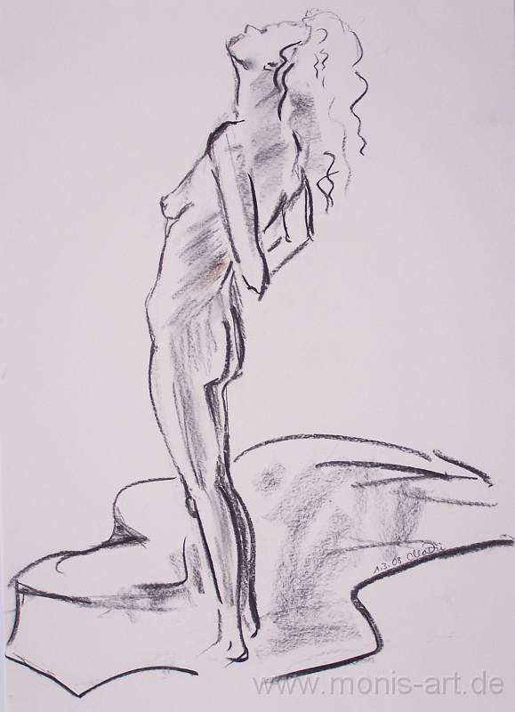 Akt 1.jpg - Ohne Titel (2008) - Kohle (60 x 40)