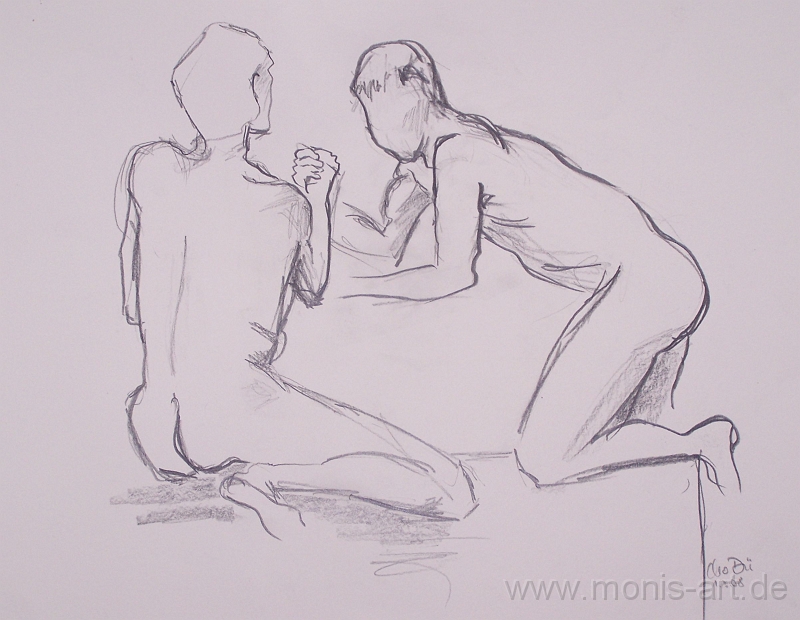 Akt 5.jpg - Ohne Titel (2008) - Kohle (60 x 40)